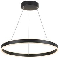 Luminaire suspendu LED SLV ONE 60 UP/DOWN PHASE 24W 820lm 2700/3000K noir