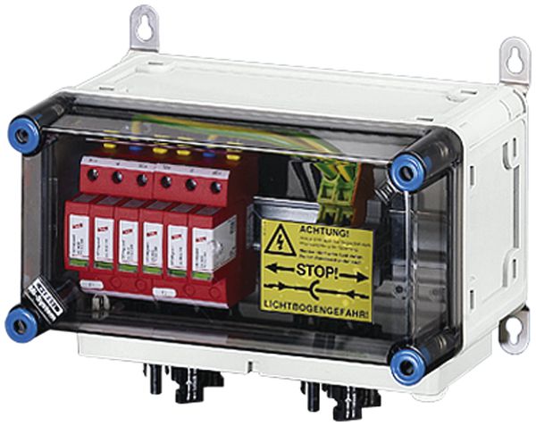 Coffret PV ENYSUN Mi PV 1122 a.fiche MC4 2×protection anti-surtensions DC type 2