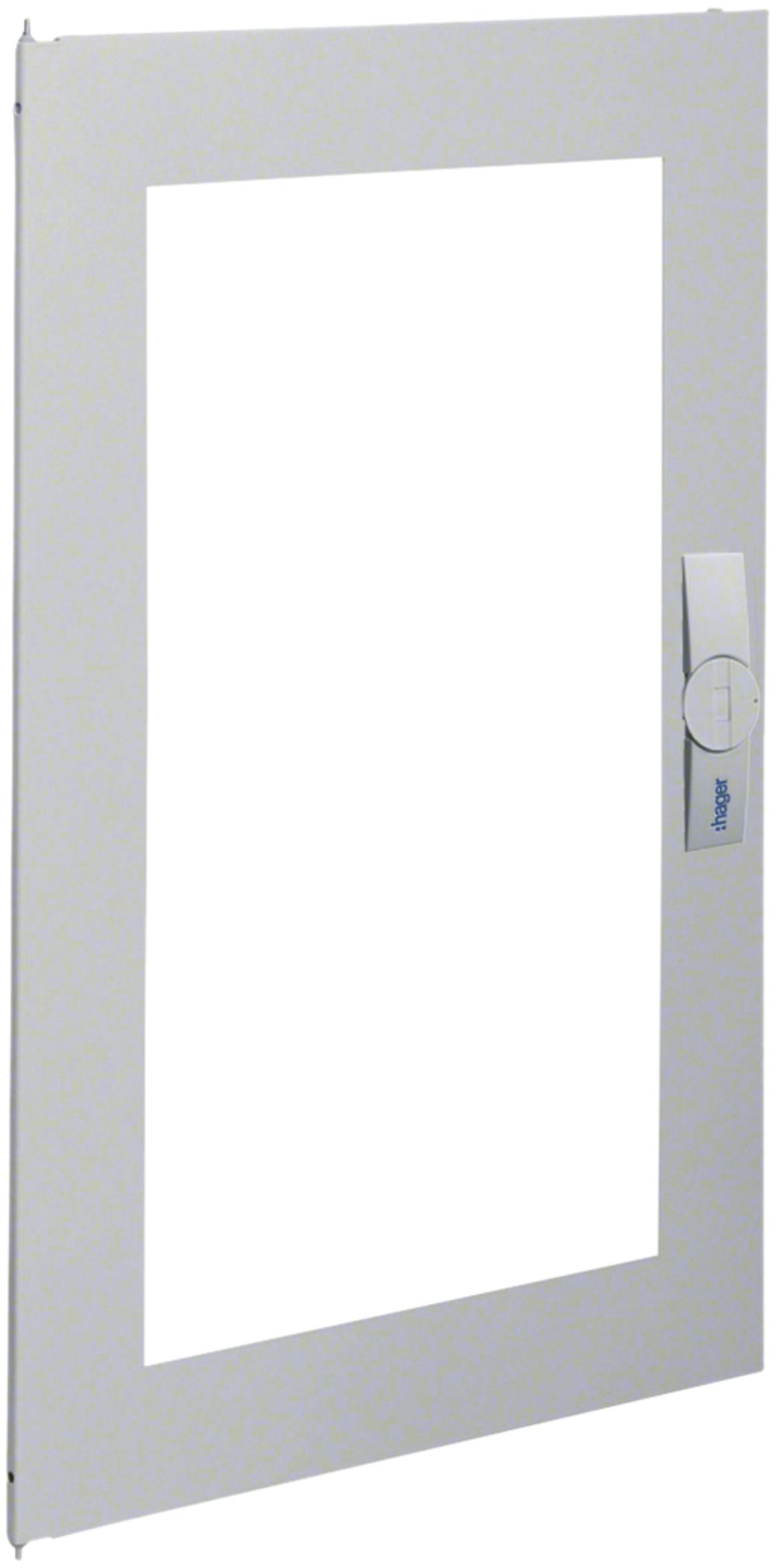 Porta trasparente destra Hager univers per armadio a muro FP52 800×550mm