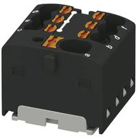 Verteilerblock PX PTFIX 4/6X1.5 BK