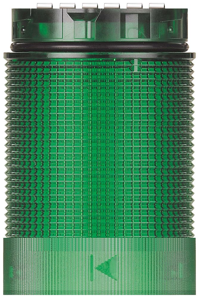 Lampe flash et permanente WERMA TwinLIGHT Classic, 24VAC/DC, 40mm, vert