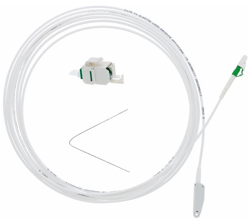 Cavo di prolunga FTTH OTO LC/APC–LC/APC, Lunghezza: 30m
