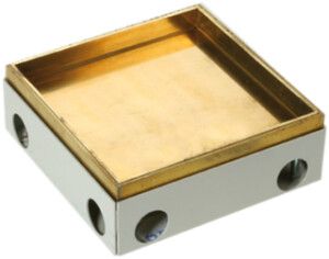 Boîte de tirage Woertz 214×214mm laiton