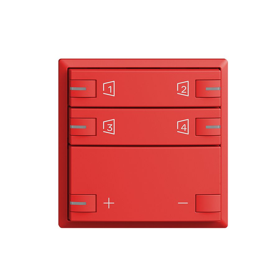 Kit montaggio Edue zeptrionAIR F, WLAN, dimmer, RGB-LED, 2×tasto, 2×commando ber