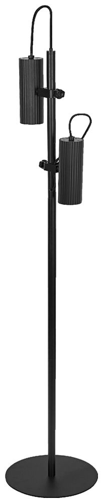 Lampadaire LEDVANCE Decor Drums GU10 2×5W noir