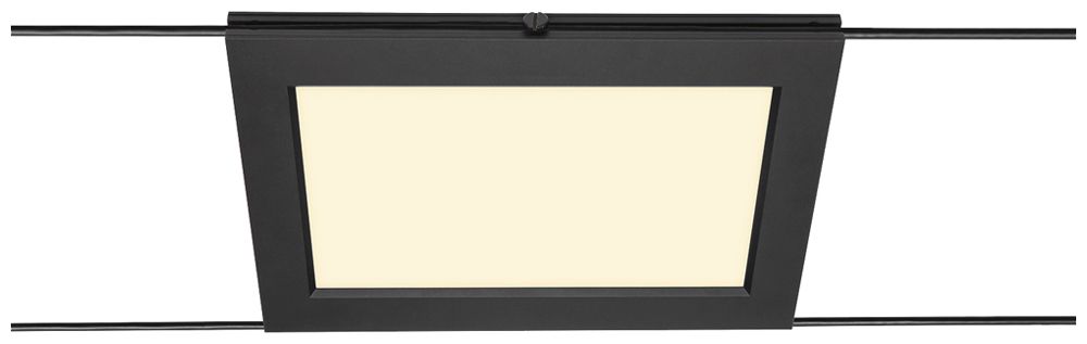 Downlight LED SLV TENSEO PLYTTA RECTANGULAR 9.8W 750lm 2700K 240×175mm nero
