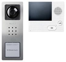 AP-Audio-Set Siedle, Bus-System Basic, 1 Ruftaste, weiss