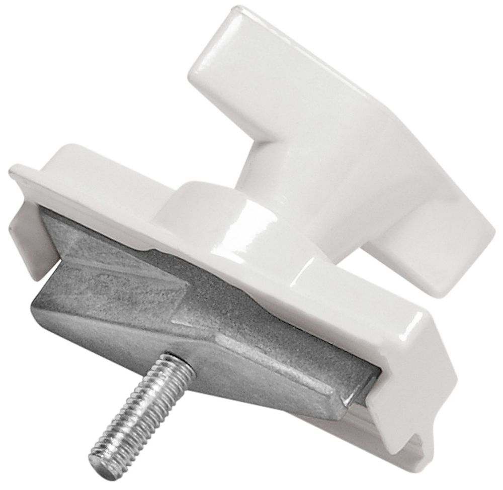 Adattatore lpda meccanico SLV p. binario conduttore S-TRACK 3f, max.10kg, bianco