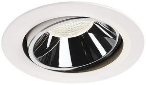 Downlight LED SLV NUMINOS MOVE XL 37.4W 3750lm 4000K 20° VAR Ø190×118mm bc/Cr