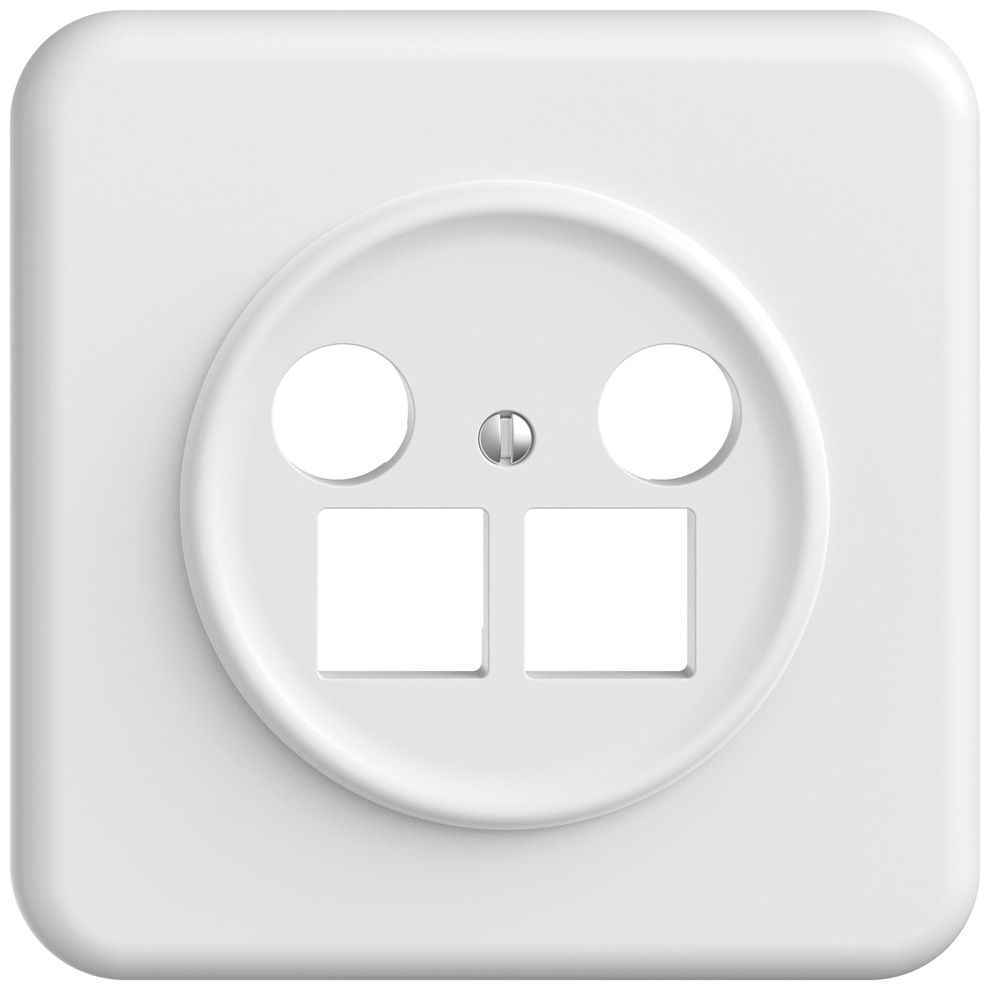 UP-Montageset STANDARDdue EASYNET SNAPFIX® für Multimediadose ws