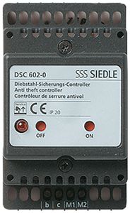 REG-Diebstahlschutz-Controller Siedle systemunabhängig 53.5×89×60mm 3TE