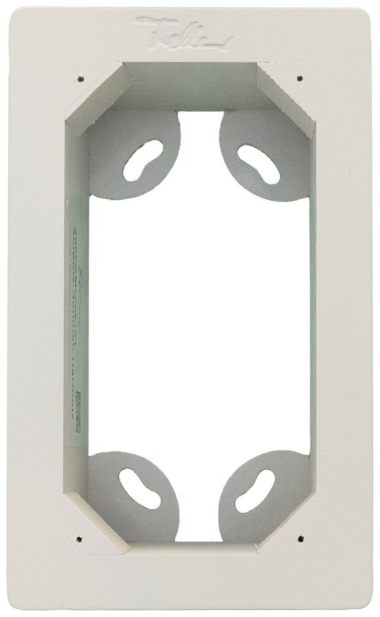 AP-Rahmen EDIZIO.liv SNAPFIX® 2×1 153×93mm ws