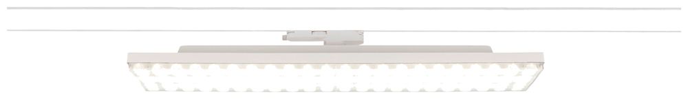 LED-Spot SLV SIGHT PANEL 38W 6500lm 4000K WB AD3PH 580×190×65mm ws