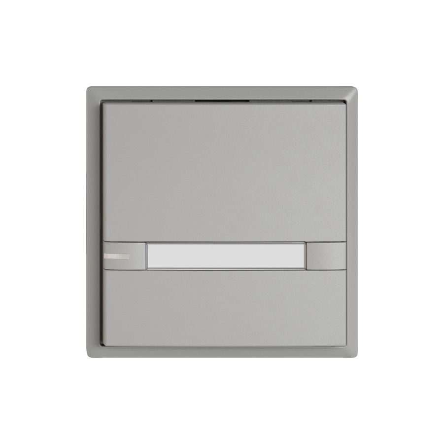 Pulsante KNX RGB EDIZIO.liv SNAPFIX® sensore temp.RGB-LED targ.1× com.2T grc