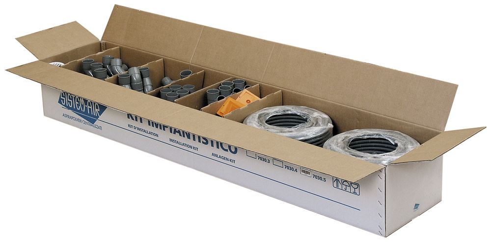 Kit d'installation pour 5 prises aspirantes