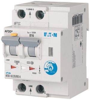 FI-Brandschutzschalter Eaton AFDD 2L C32 30mA Typ A
