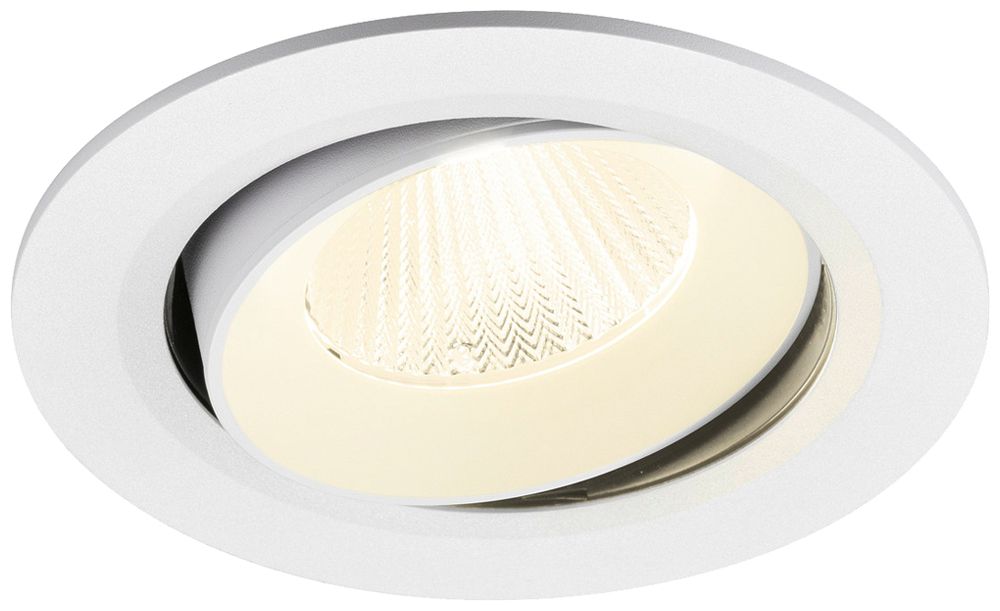 Downlight LED SLV NUMINOS MOVE L 17W 2700lm 4000K MB DALI Ø160×93mm bc