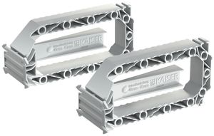 Systemflügelset AGRO B1 Prefix® 103×49×36mm, hellgrau, 2 Stück