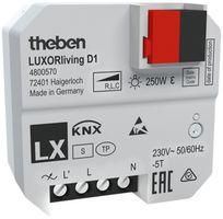 EB-Dimmaktor KNX Theben LUXORliving D1 1-Kanal