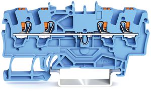 Durchgangsklemme WAGO TopJob-S 1.5mm² 4L blau Serie 2201