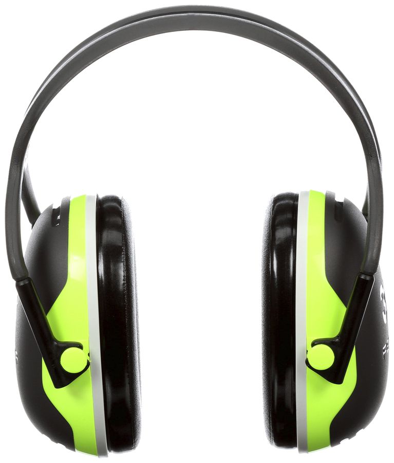 Kapselgehörschutz 3M PELTOR mit Kopfbügel SNR 33dB hellgrün