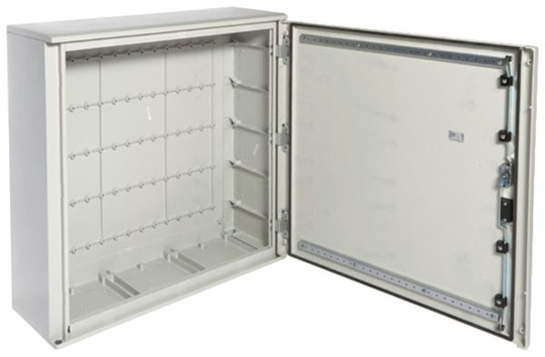 Coffret mural Hager Orion.Plus 185 modules 5 rangs 37UM 850×850×300mm gr