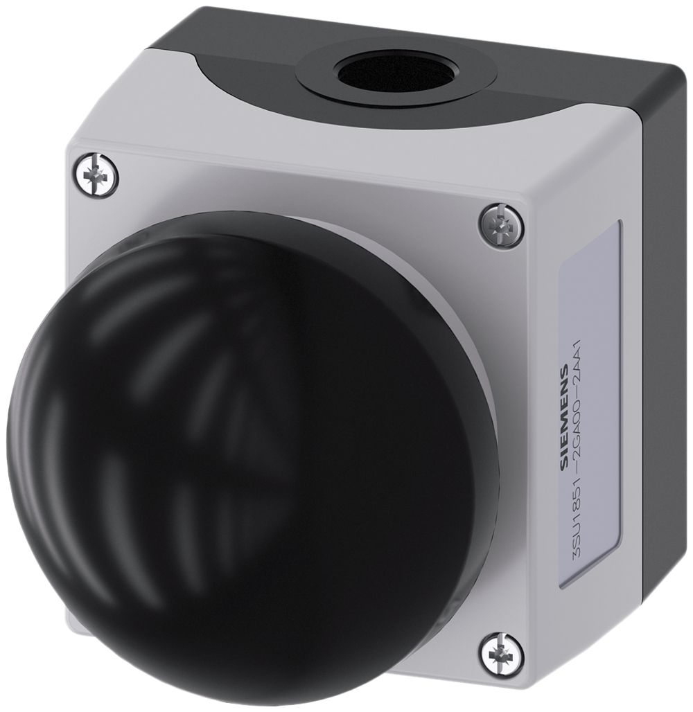 Grobhandtaster Siemens SIRIUS ACT, 1S, Metall schwarz/grau