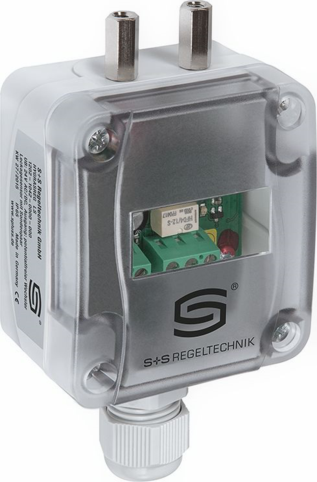 Sensore per perdite/rilevatore di acqua 24V CA/CC, uscita: 1 cont. in scambio24V