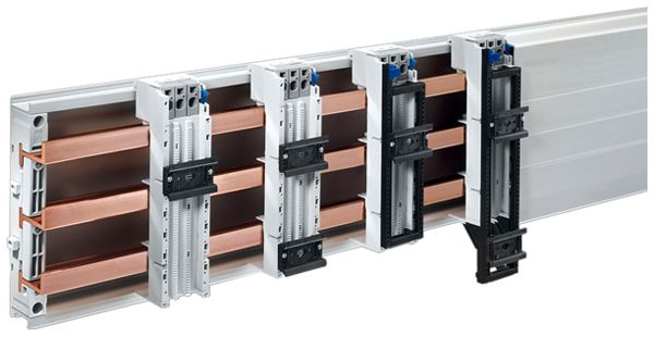 Sammelschienenadapter Rittal SV 9340.510 1 Tragschiene Rundleiter 32A