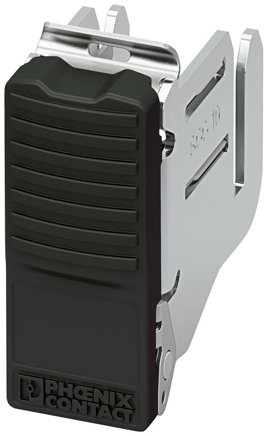 Schirmanschlussklemme PX SCC 10 für Sammelschiene schwarz