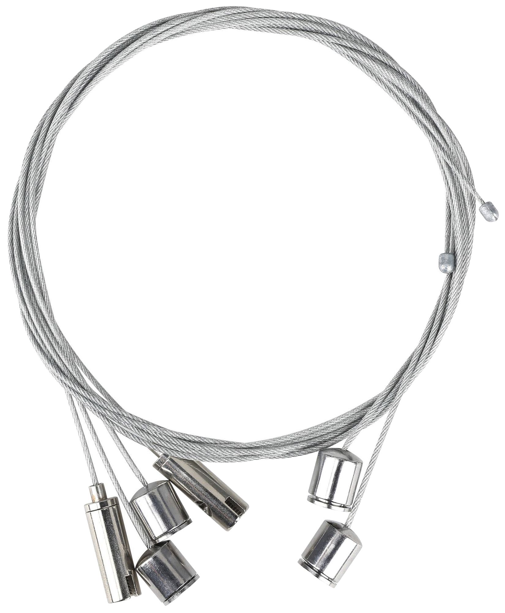 Kit de suspension à corde Eglo Salobrena acier 900mm chrome