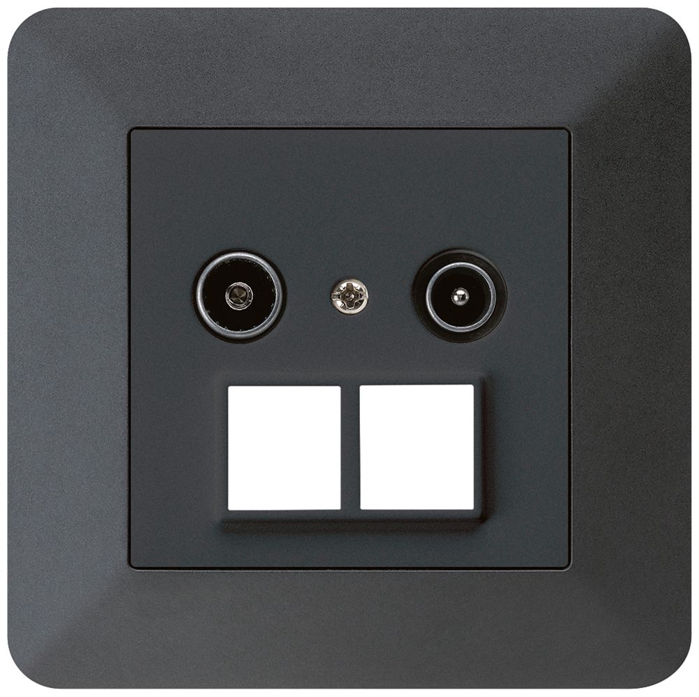 Prise d'antenne ENC R/TV HMS kallysto.trend 19dB noir