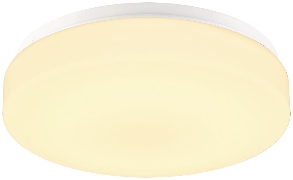 Plafonnier/applique LED SLV LIPSY 30 DRUM 15W 1600lm 3000/4000K IP44 300mm blanc