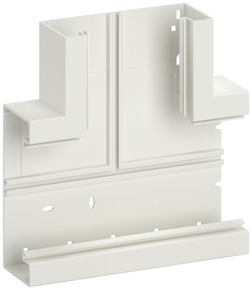 Raccord T tehalit BR 68×170mm couvercle 120mm, blanc trafic