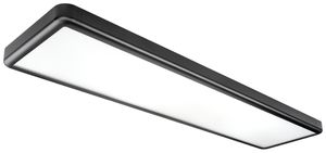 Plafonnier LED SG Sense Surface 30W 3690lm 830 VAR 1202×302mm noir