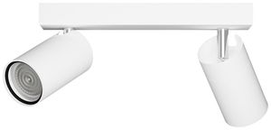 Spot Philips Idris GU10 2×5W IP44 240×119mm blanc