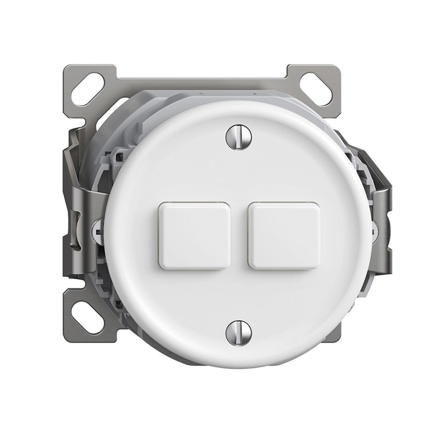 Interrupteur AP 2K/2T Sdue Wiser blanc