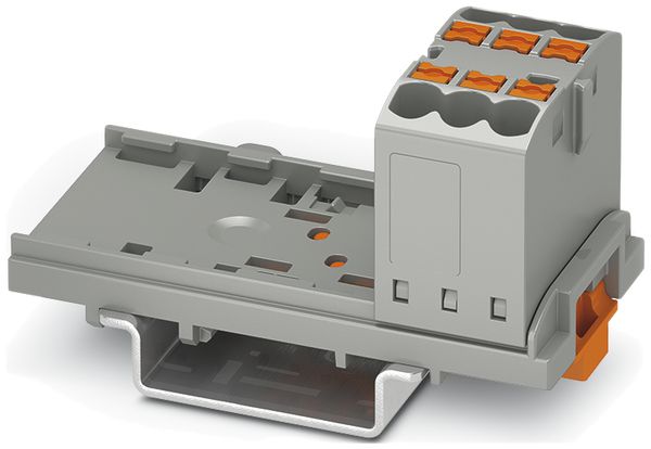 Blocco ripartitore Phoenix Contact PTFIX 6×2.5mm² verticale p.NS 35, gr