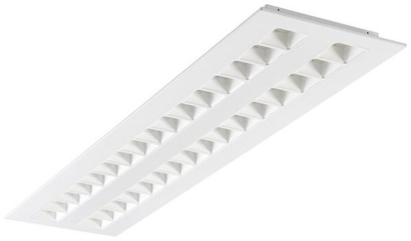 EB-LED-Deckenleuchte Sylvania OPTIX 1250 WHT 25W 3450lm 4000K DIM weiss