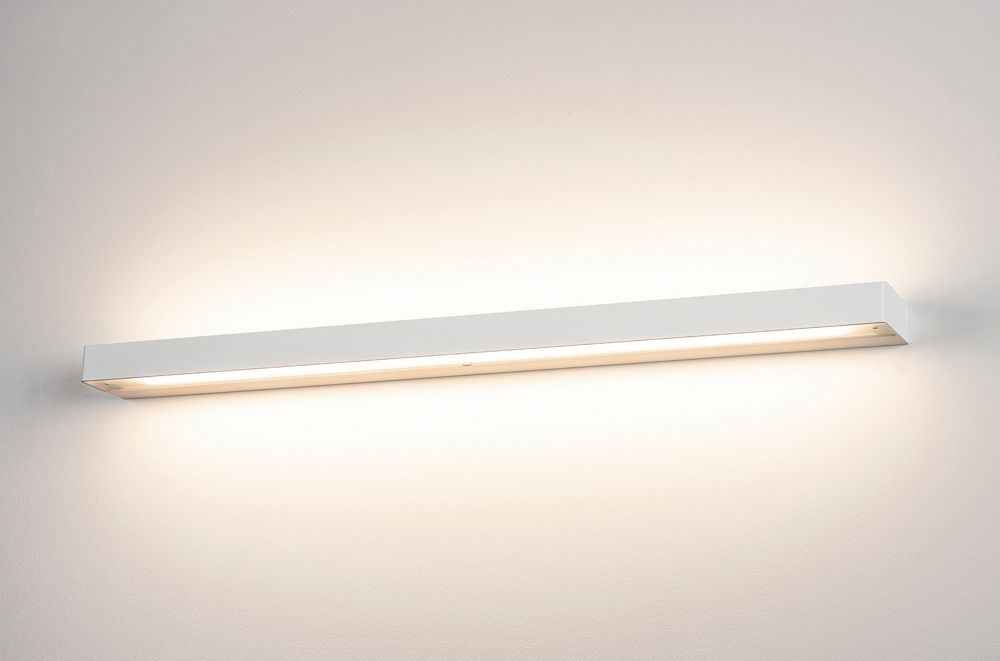 Applique LED SLV SEDO, 22W 2100lm 3000K verre satiné IP20 blanc mat