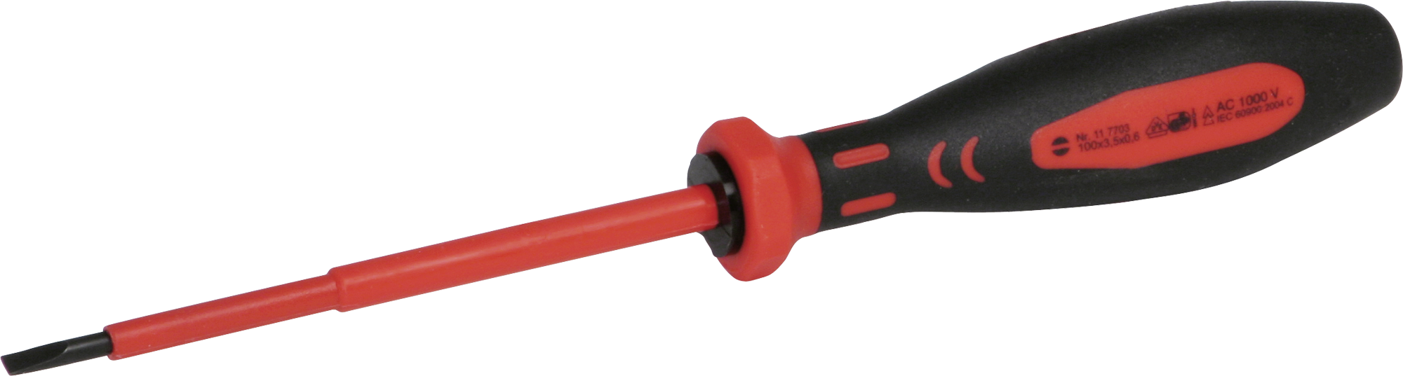 Schraubenzieher 3.5×0.6mm VDE 1000V 203mm
