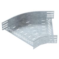 Gomito BET RB 45° 85×400mm acciaio zincato a caldo per immersione