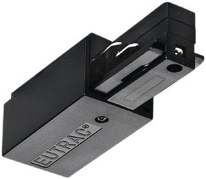 Einspeiser SLV für AP-Stromschiene EUTRAC, Erde links schwarz