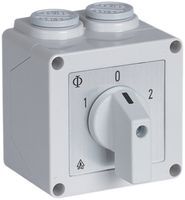 AP-Drehschalter K&N grau 20A 660V 2/3L