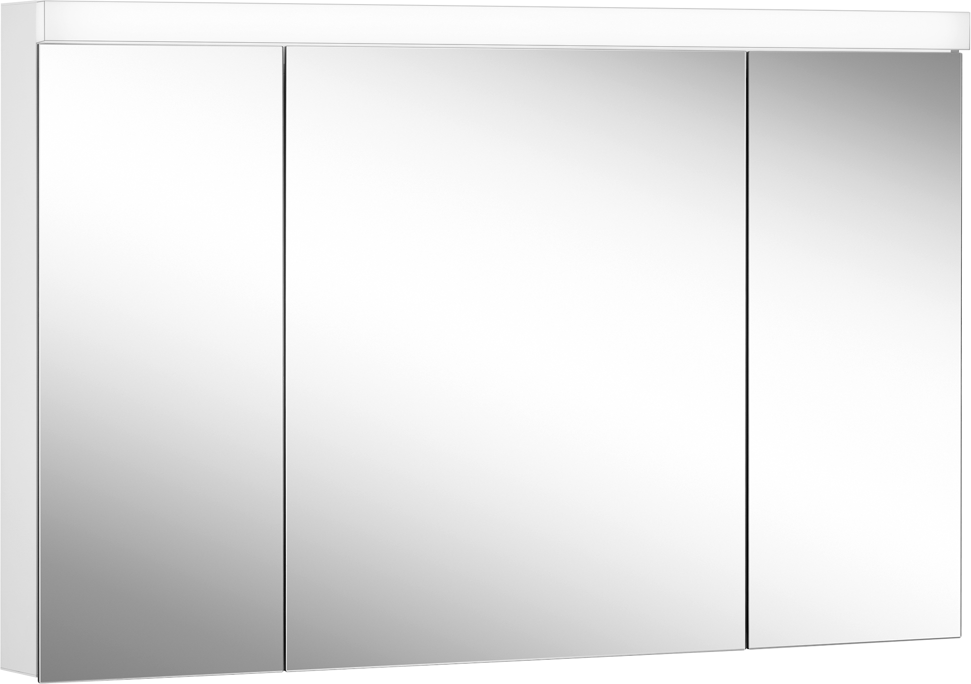 Armadio specchio Schneider LOP 120/3/LED, 3000K, bianco