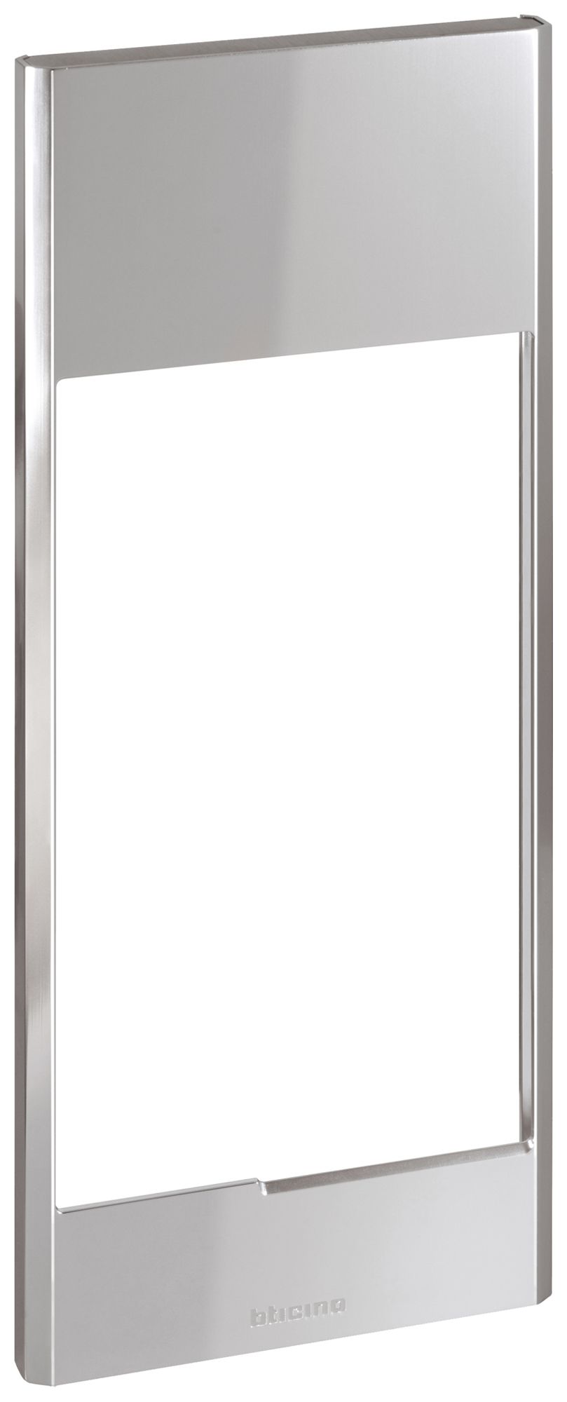 Abdeckrahmen LINEA 5000 1×3 vertikal 139×365mm Edelstahl