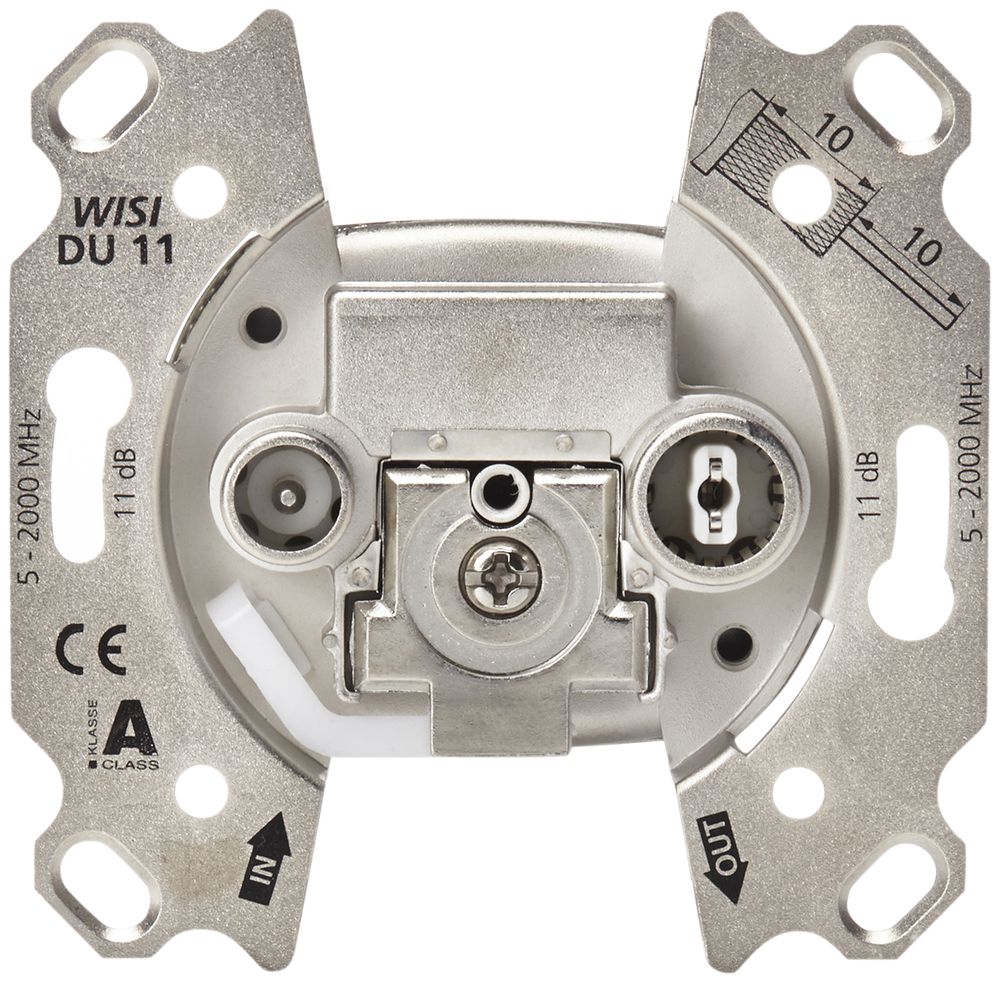 Breitbanddose 2-Loch 11dB