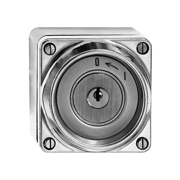 Contact pivot. AP hum.0<-1/1L Al nature avec serrure de sûreté