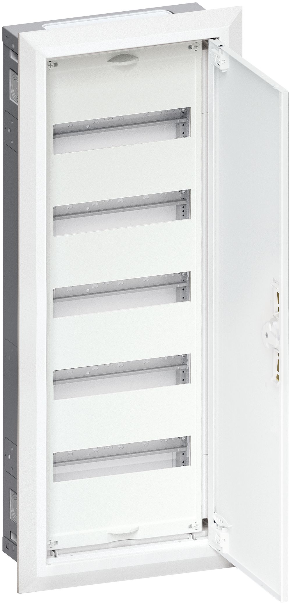 Distributeur ENC Hager univers 5 rangées 60UM porte IP30 300×800×110mm