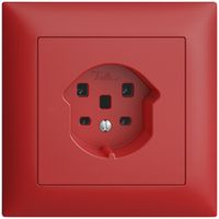 UP-Steckdose EDIZIOdue T25 16A berry, Schraubklemmen